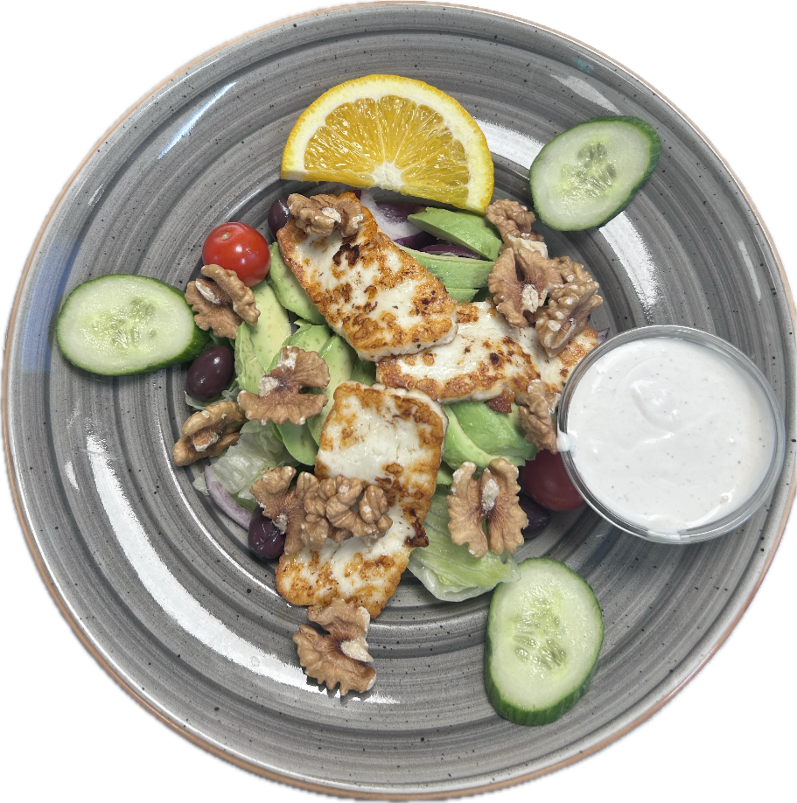 Halloumi sallad