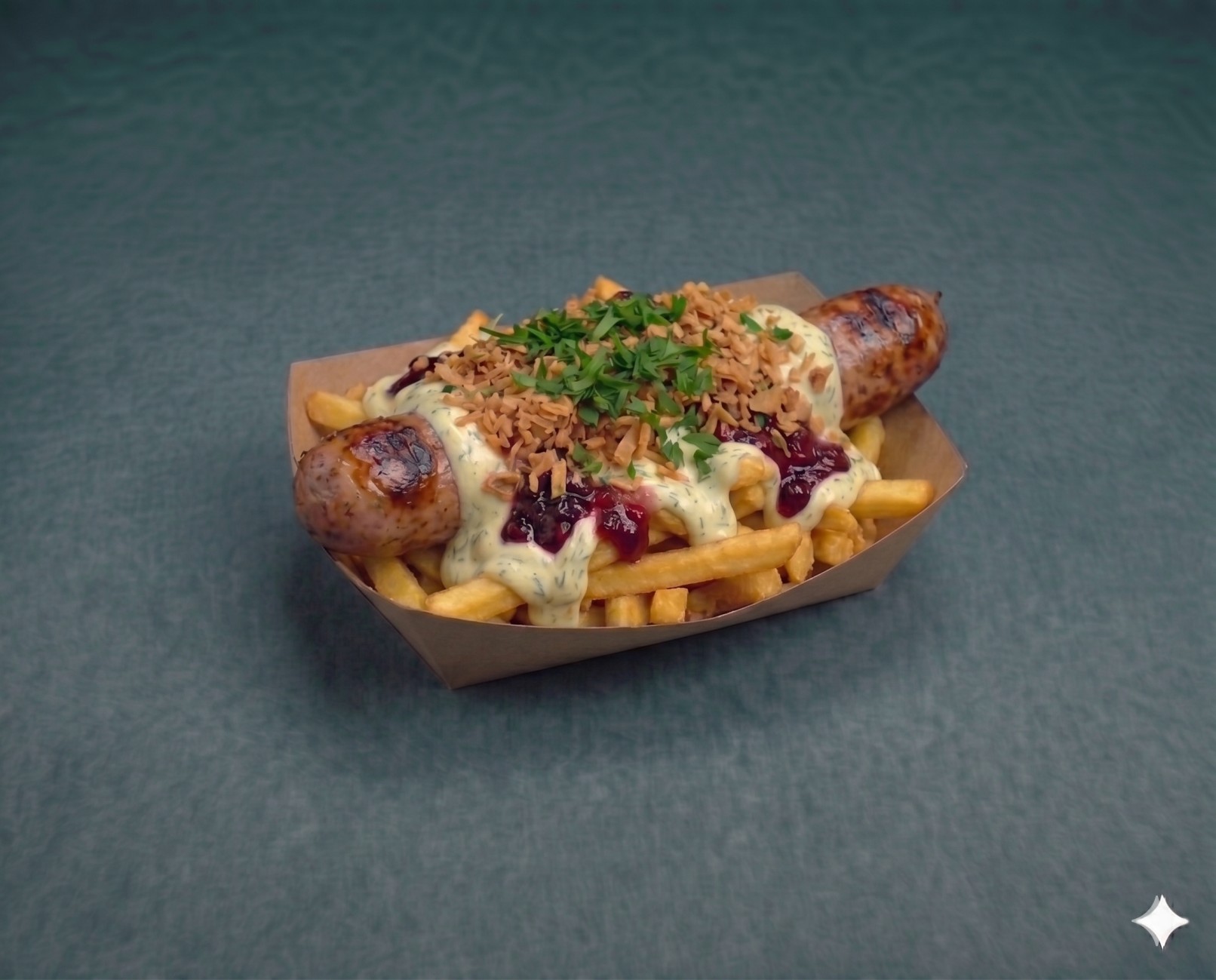 Tjockkorv m. Pommes  