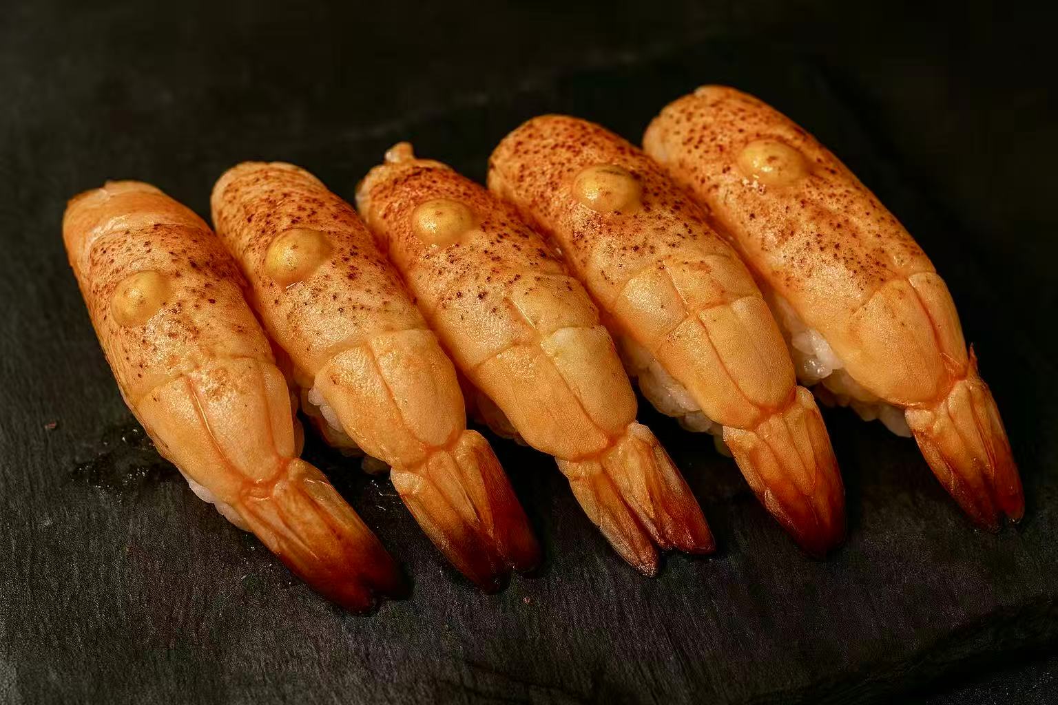 Äta här 5 pack Ebi med Chili