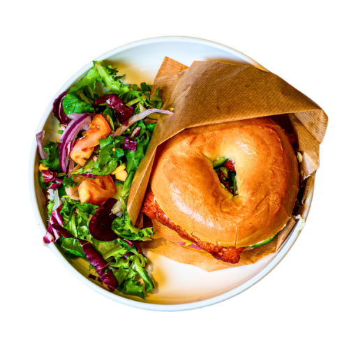 Halloumi Bagel