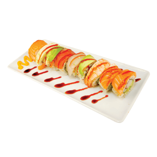 25. Rainbow Roll