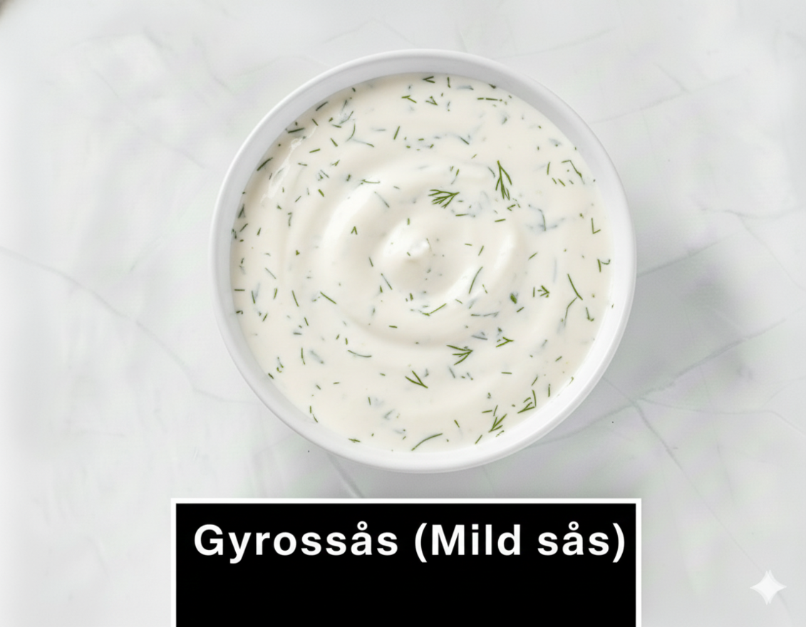 Gyrossås (Mild sås)