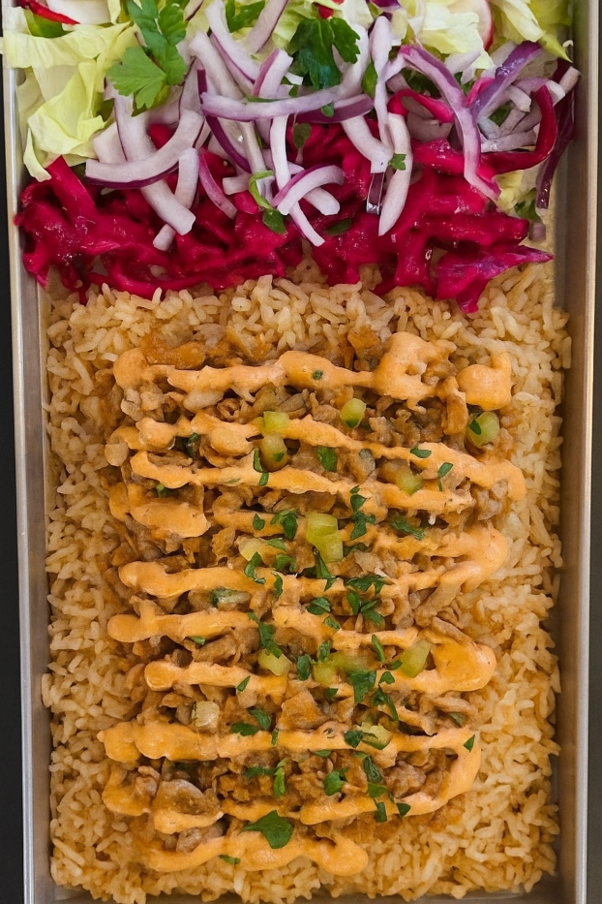 Kyckling med Ris Tallrik 