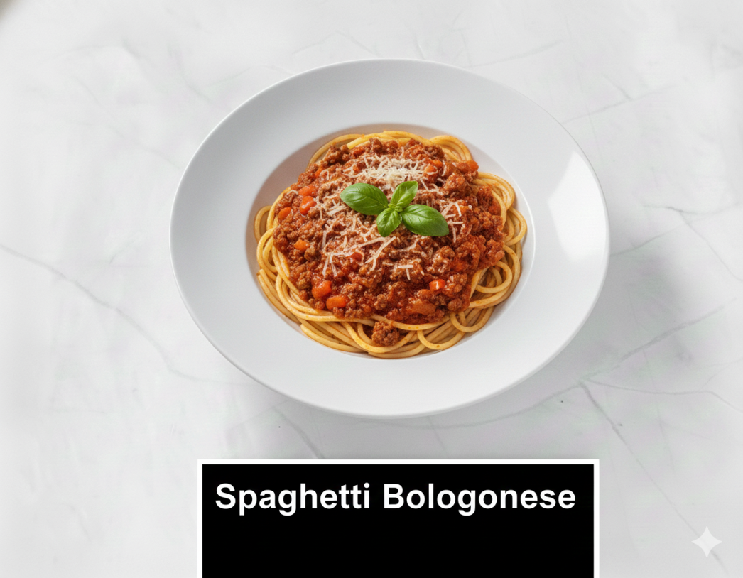 Pasta - Spaghetti Bolognese