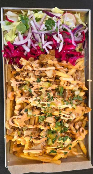 Kyckling med Pommes Tallrik