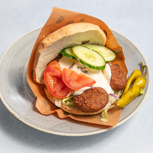 Falafel med bröd
