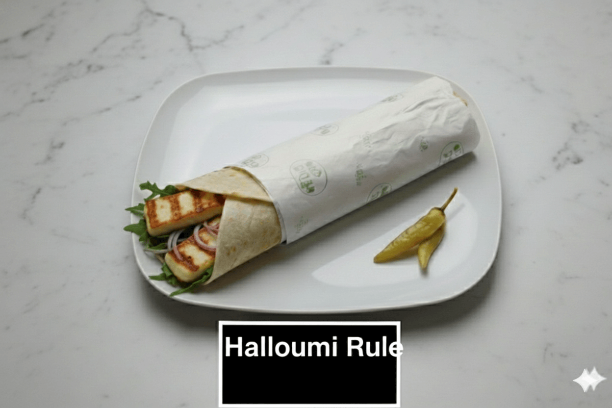 Halloumi Rulle