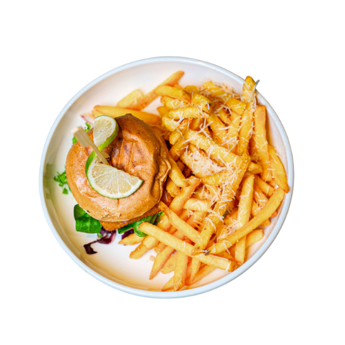 Fishy Bun Burger