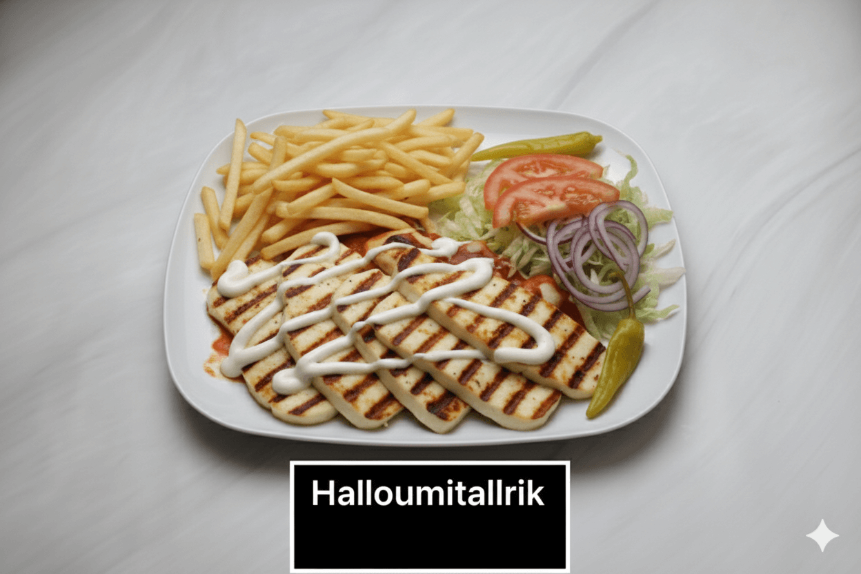 Halloumitallrik