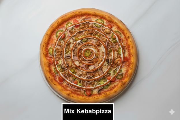 Mix Kebabpizza