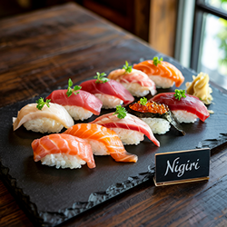 NIGIRI 10 bitar lax&tonfisk