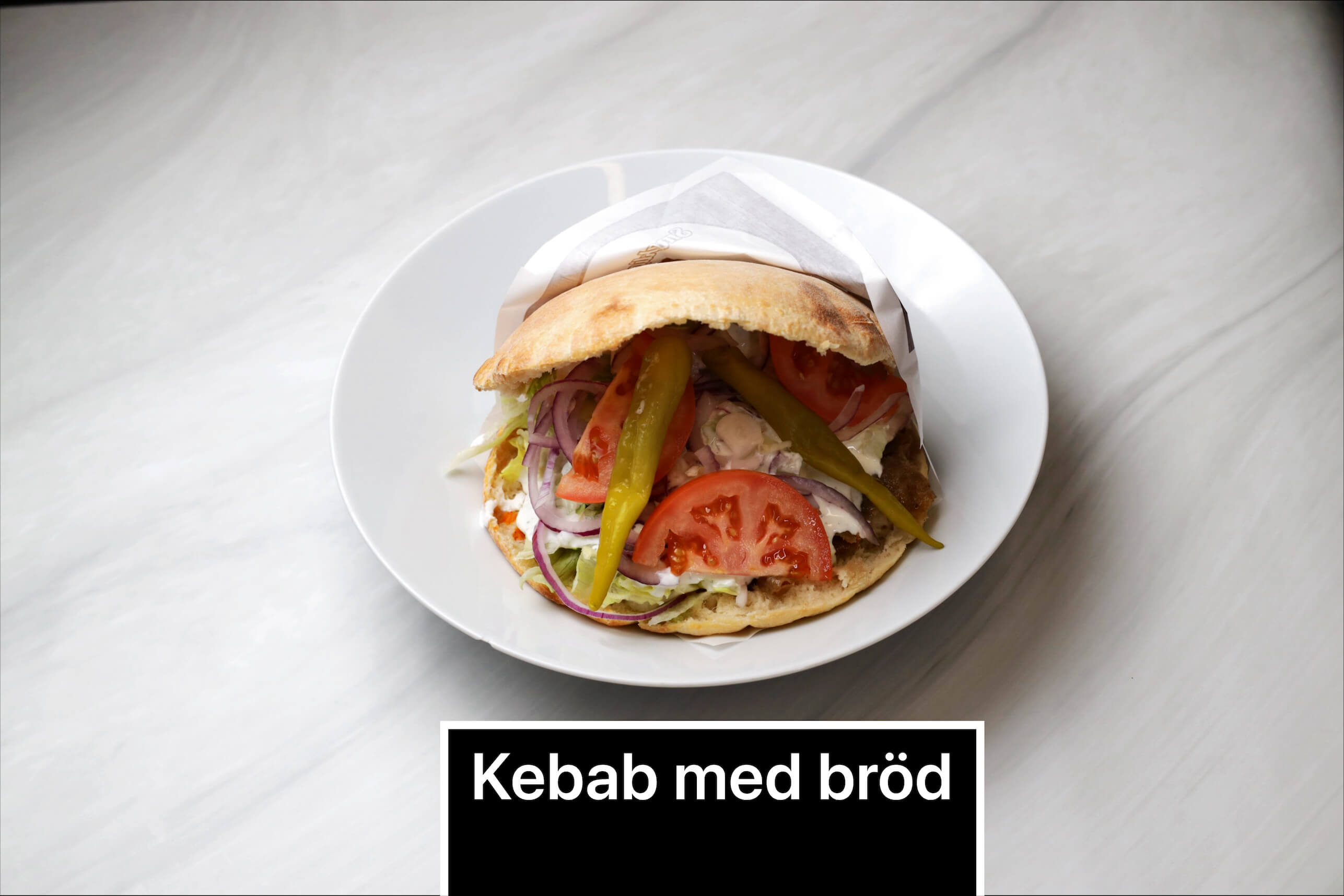 Kebab med Bröd