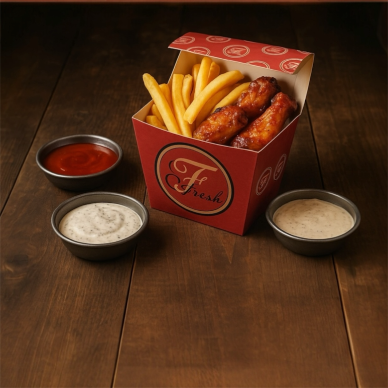 Fries & Wings Box XL