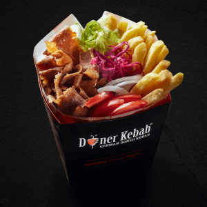 Döner Box With Fries & Salad