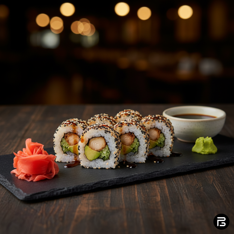 Chicken Yakitori Rolls