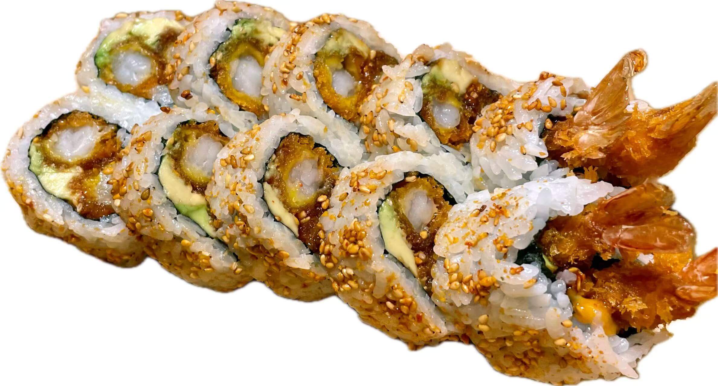 Tempura rulle stor (Friterad räkor)