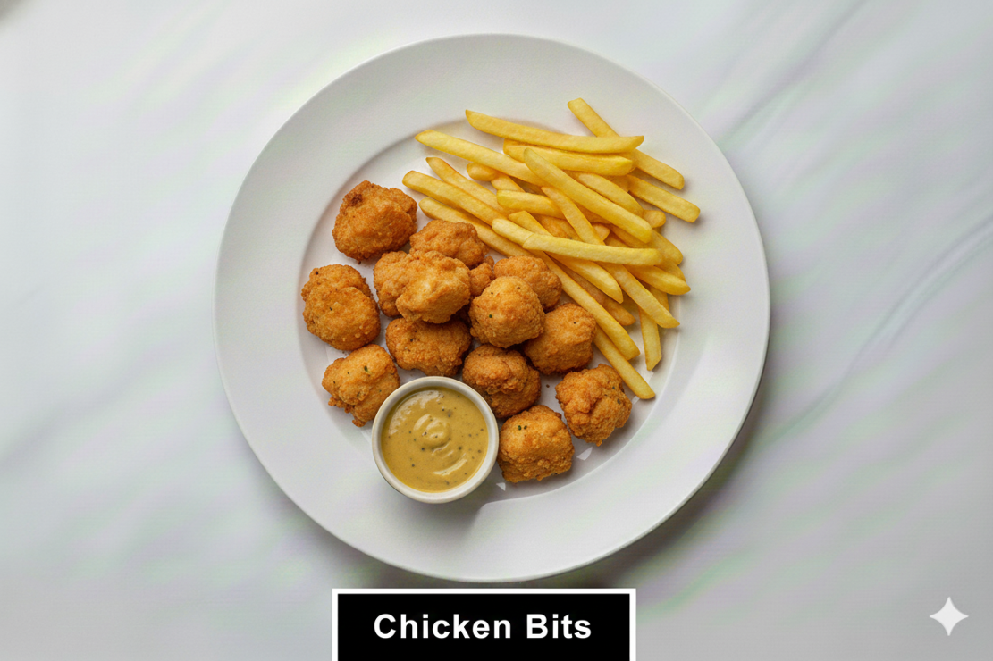 Chicken Bits Tallrik