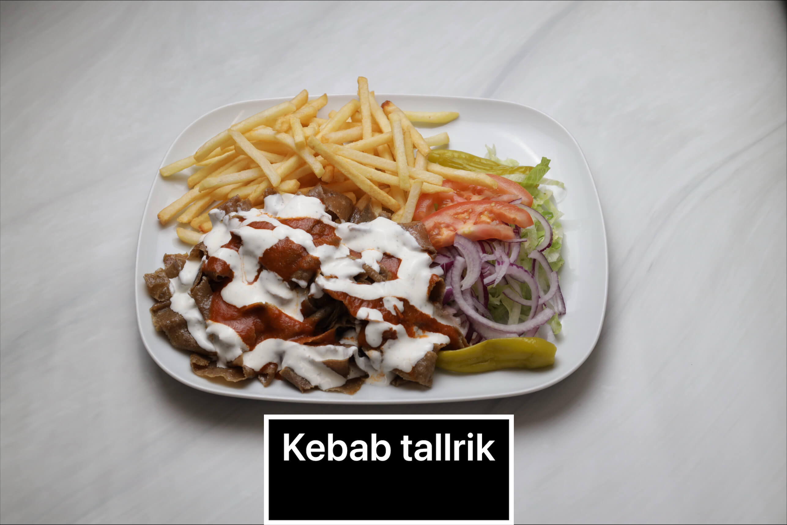 Kebabtallrik