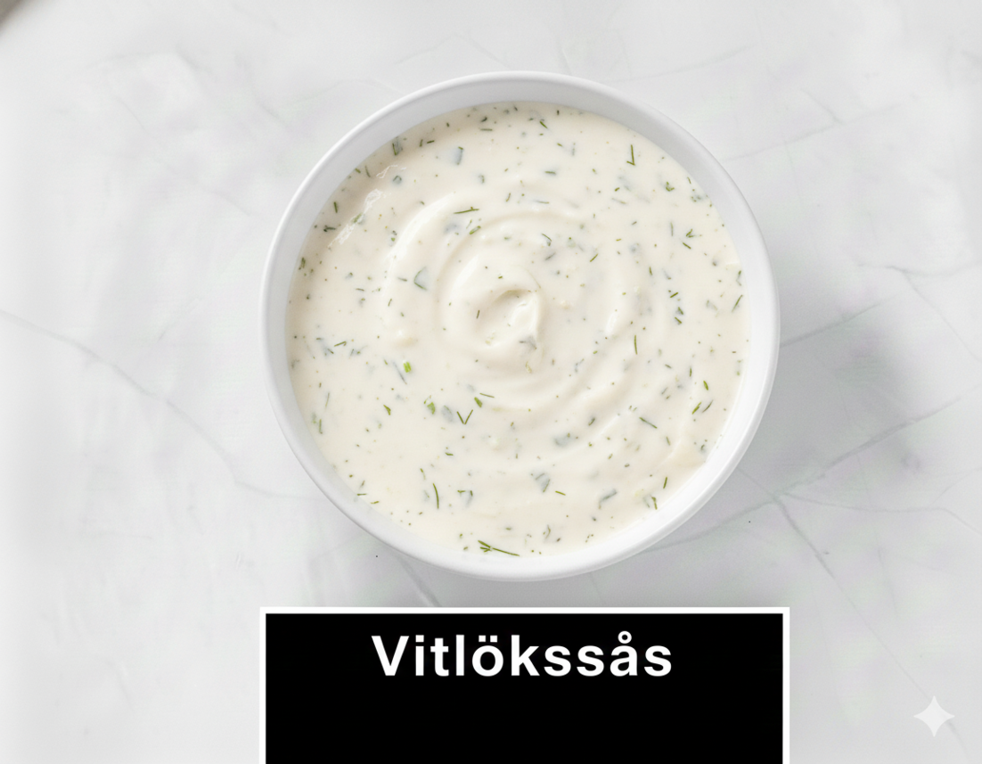Vitlökssås