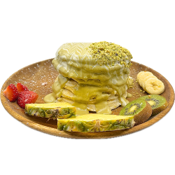 Pistachio Pancakes