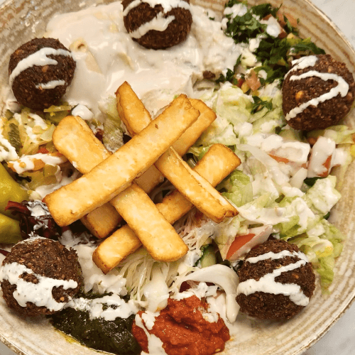 Falafeltallrik KP