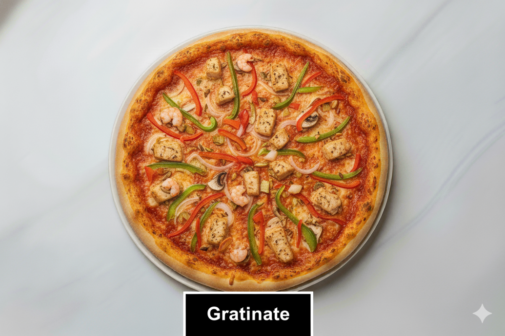 Pizza - Gratinate