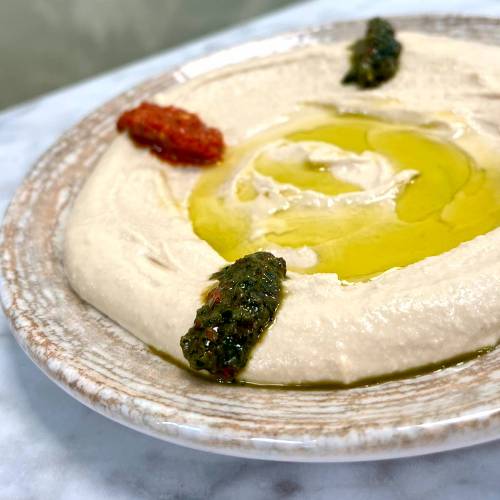 Hummus Kikärtsröra med Tahini