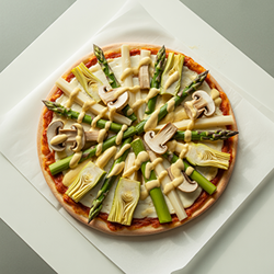 FLÄSKFILÉ PIZZA -L