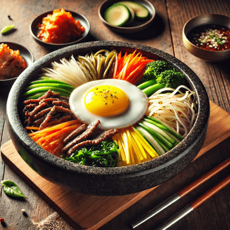 Bibimbap Ägg