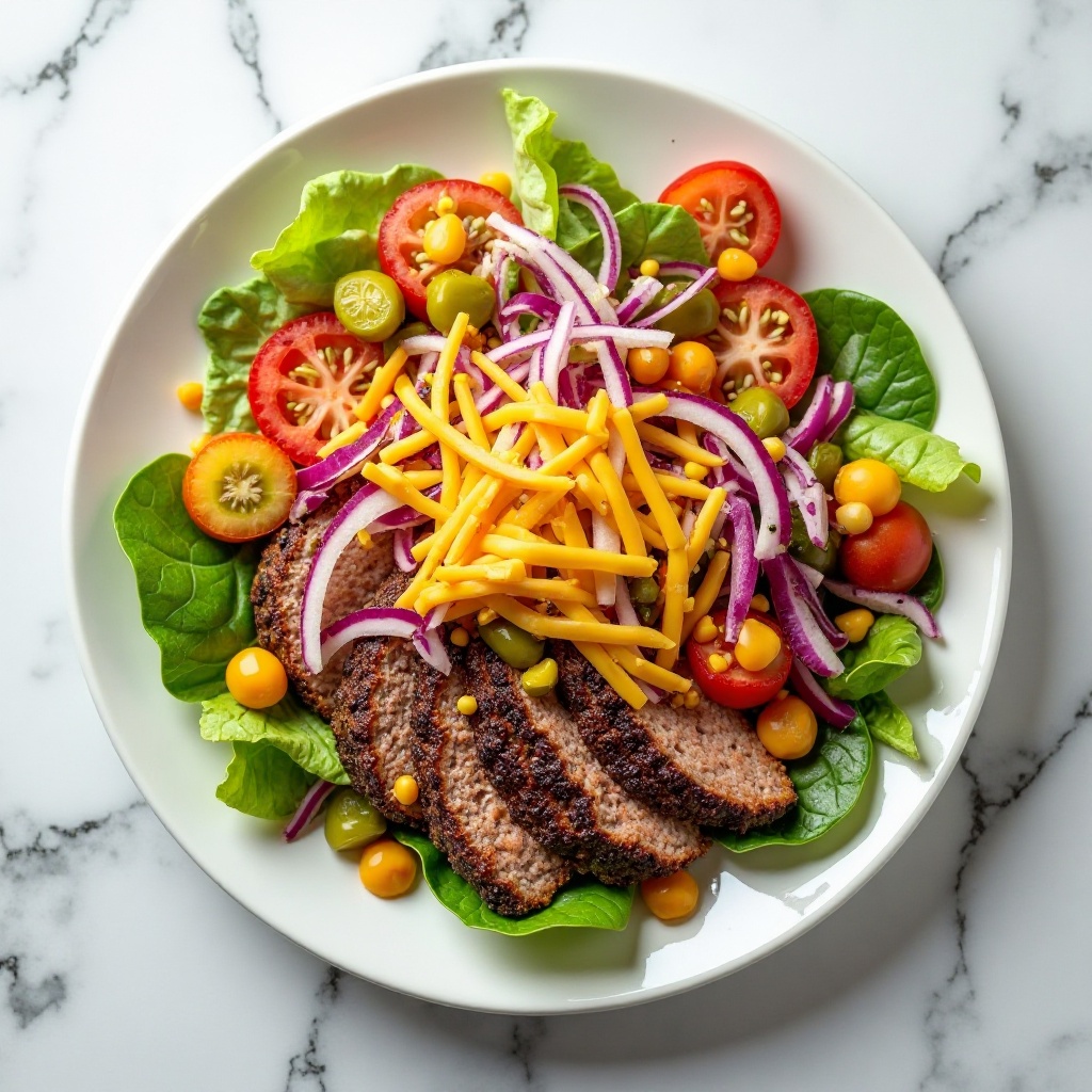 Burger Sallad
