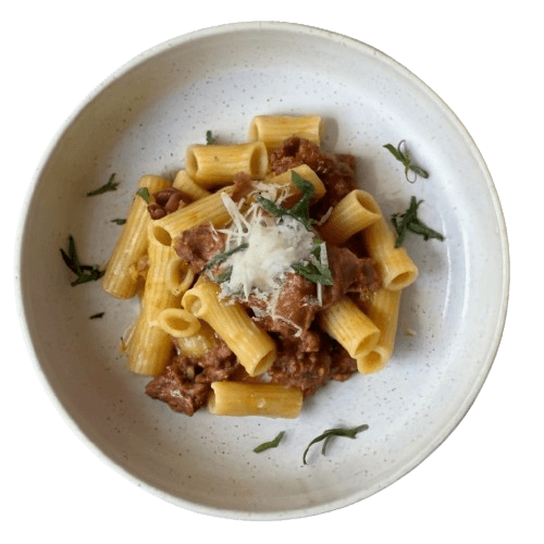 RIGATONI CON CARNE - Lunch