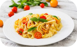 Pasta Penne Com Carne