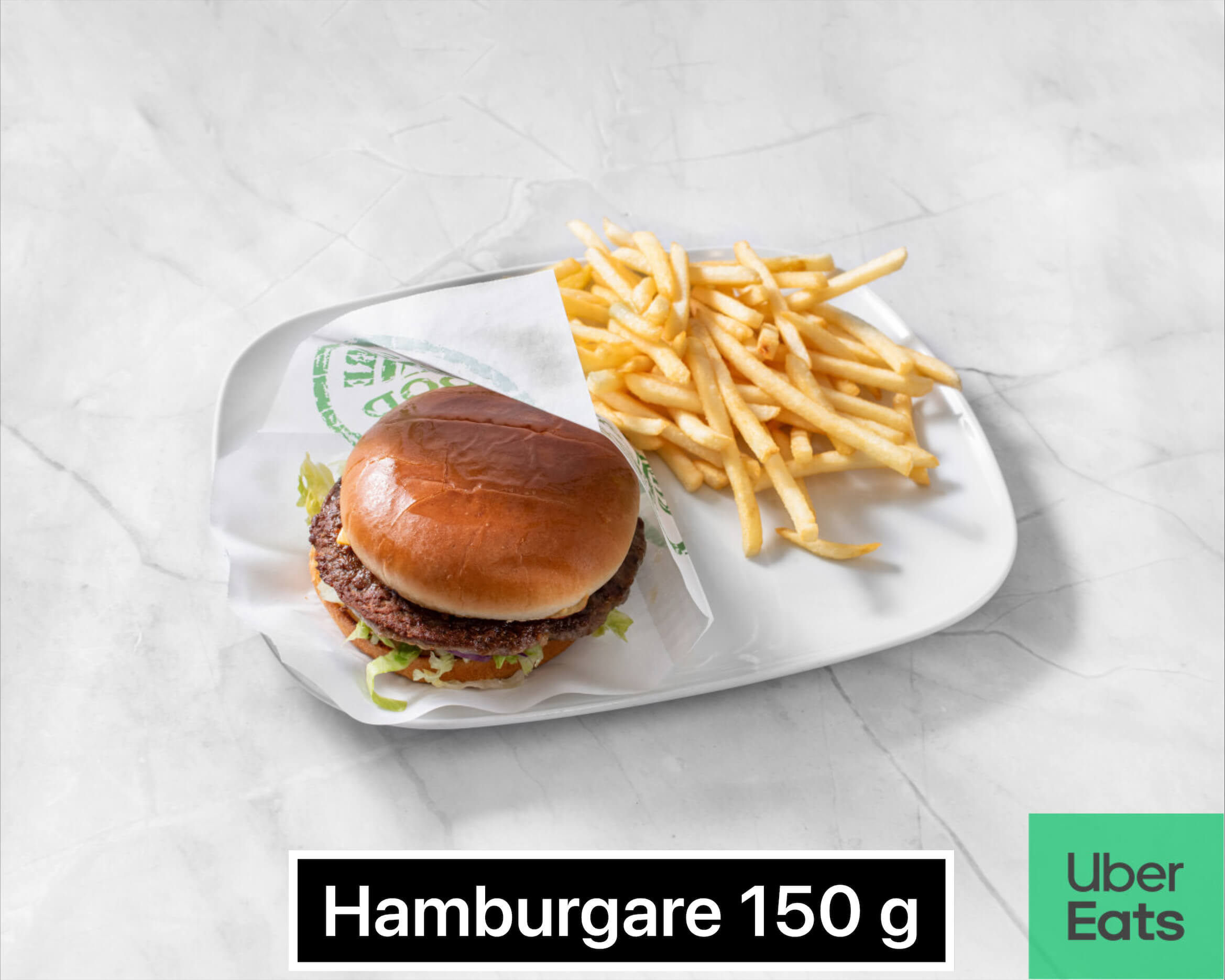 Hamburger Tallrik 150g