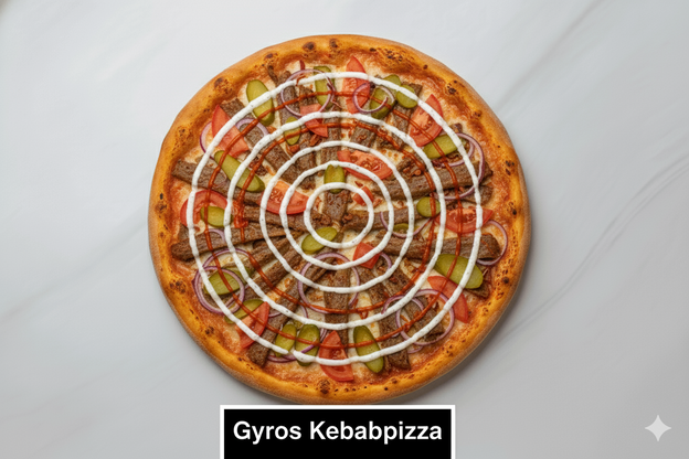Gyros Kebabpizza