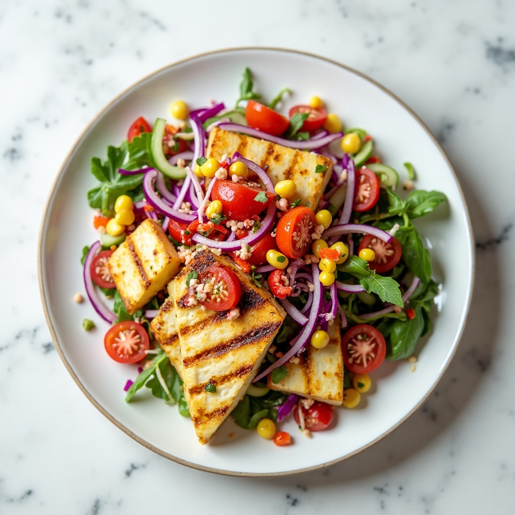 Halloumi Sallad