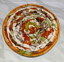 Kebabpizza
