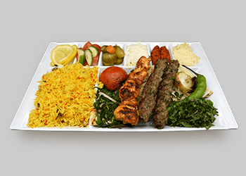 Shish kebab+Kycklingspett - شيش كباب + شيش طاووق
