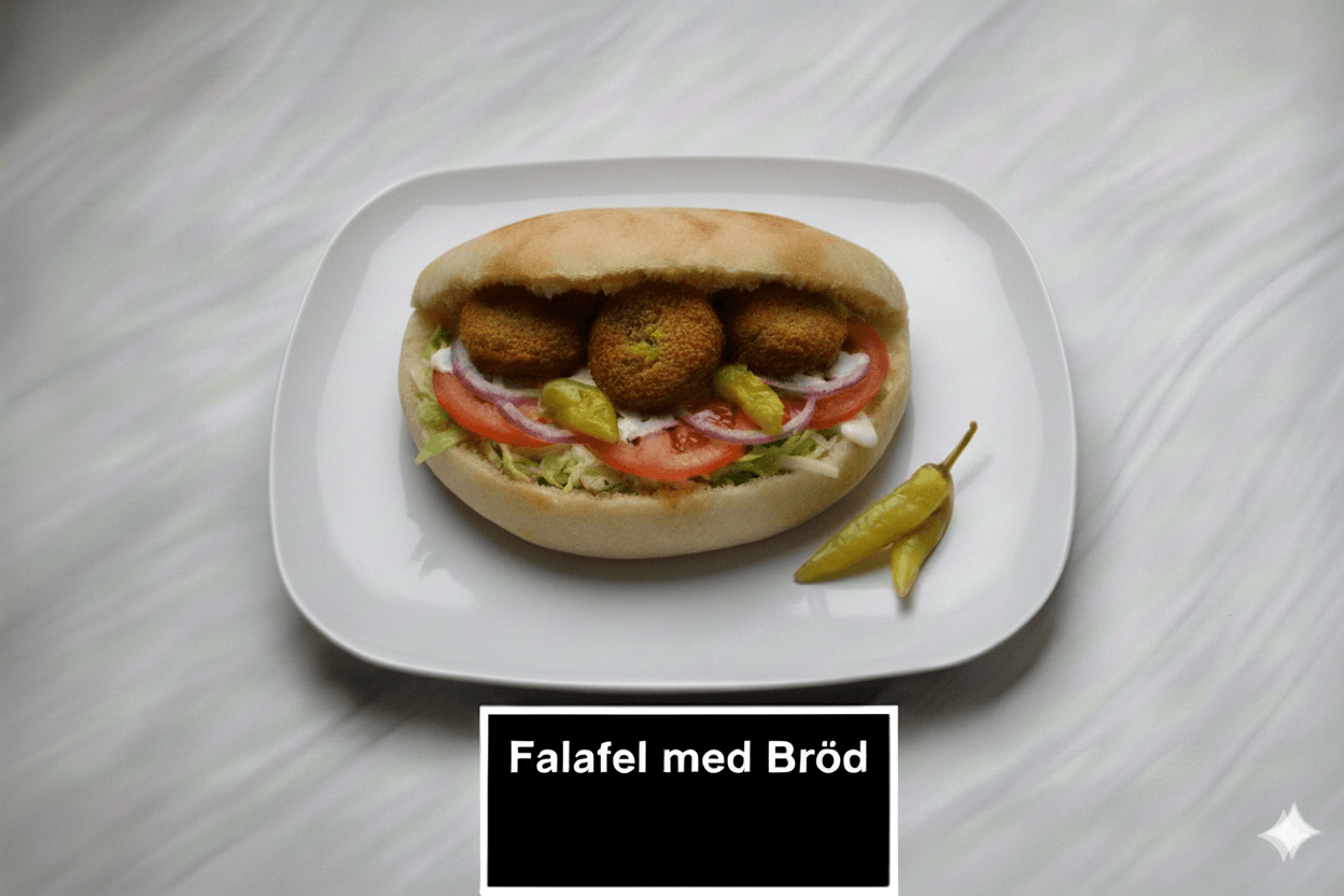 Falafel med Bröd