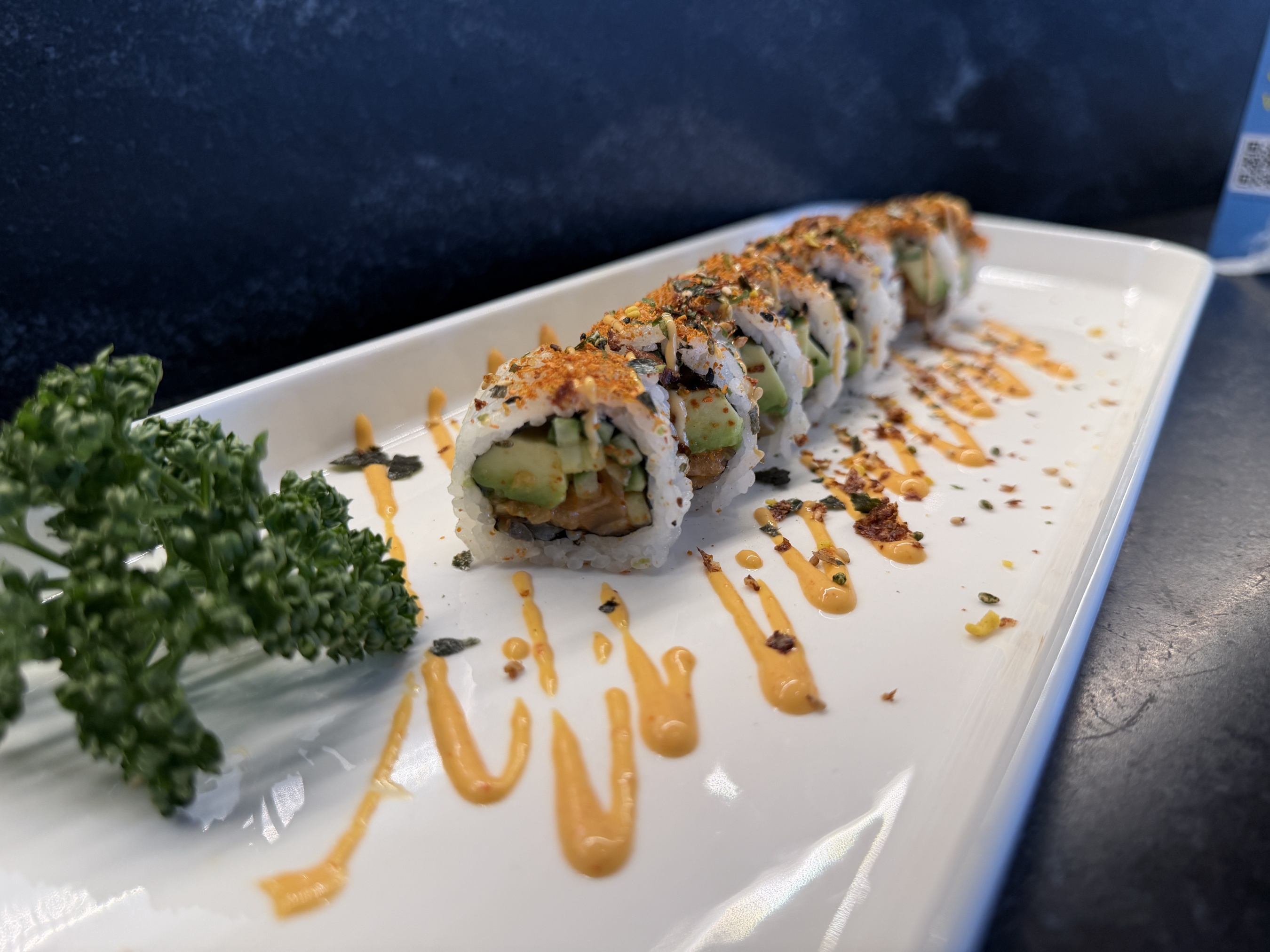 Hot Sun Roll med krabbpine