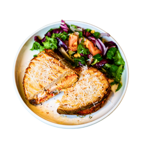 Grilled Chicken Toast