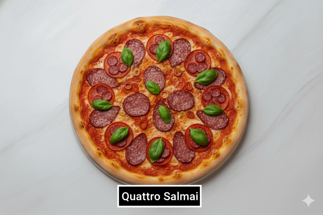 Pizza - Quattro Salami
