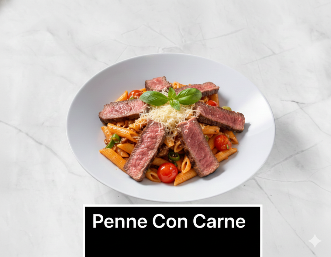Pasta - Penne Con Carne