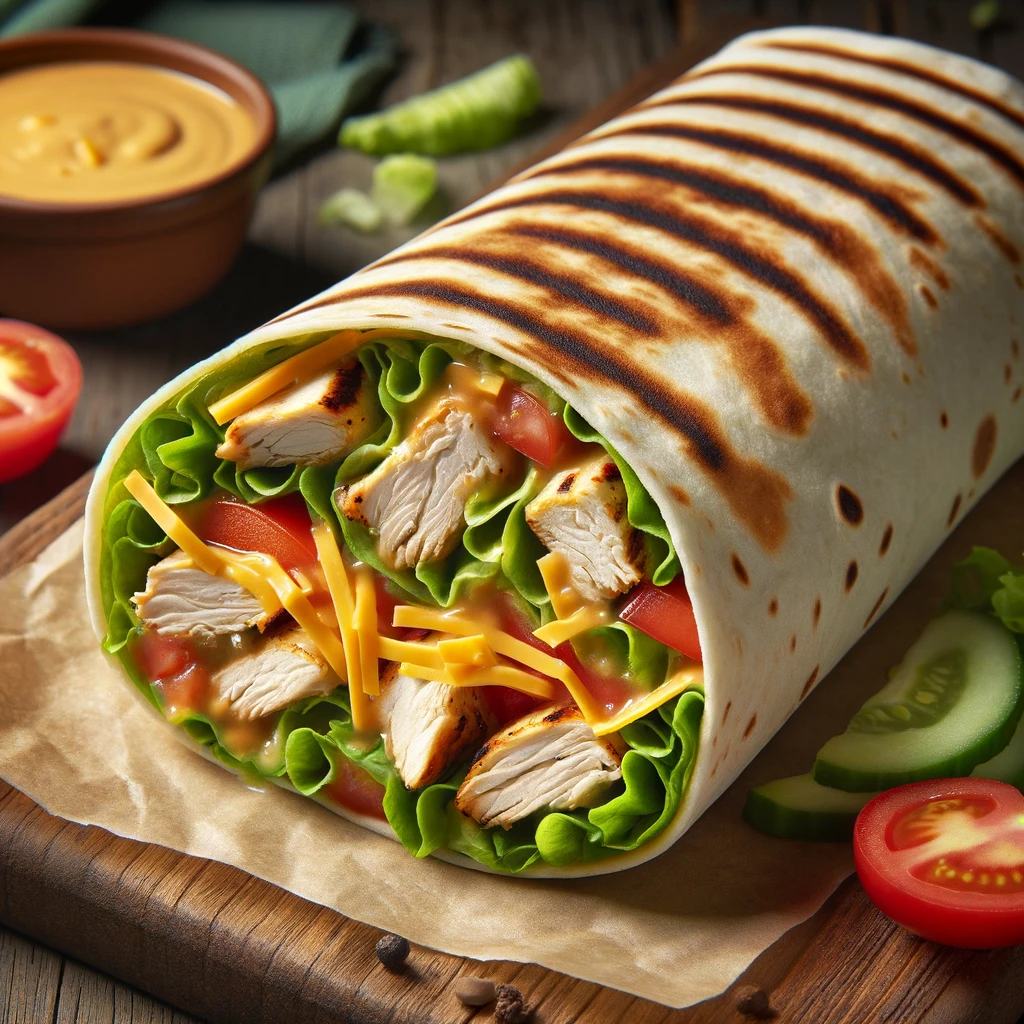 Wrap Kycklingshawarma