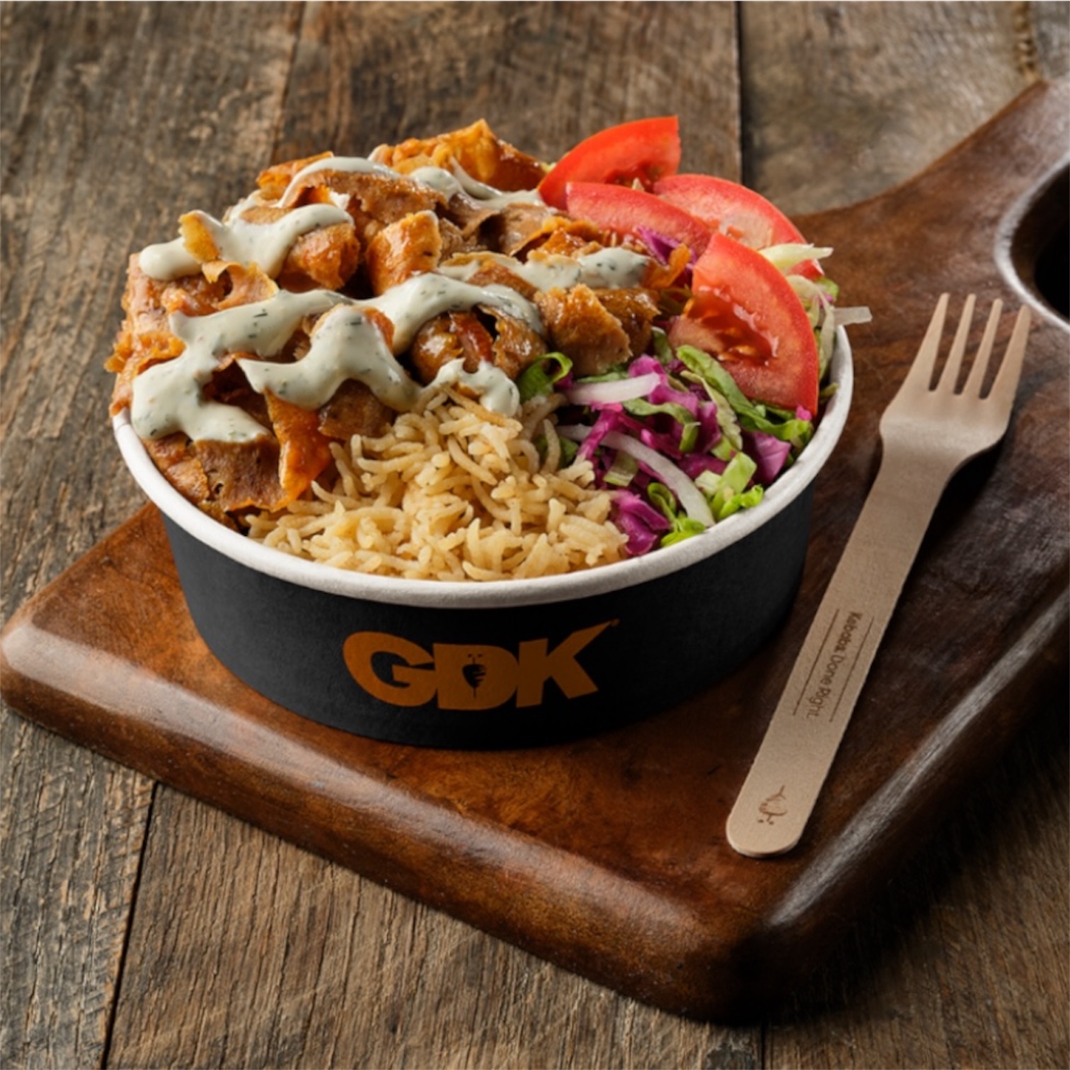 Döner Rice Bowl With Drink 🍚 🥤