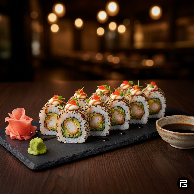Soft-shell King Crab Rolls