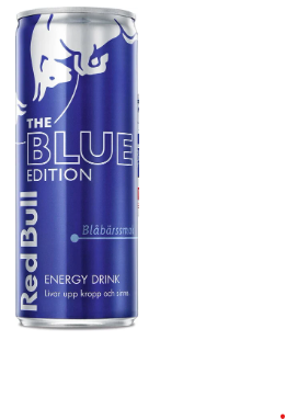 Redbull blåbär